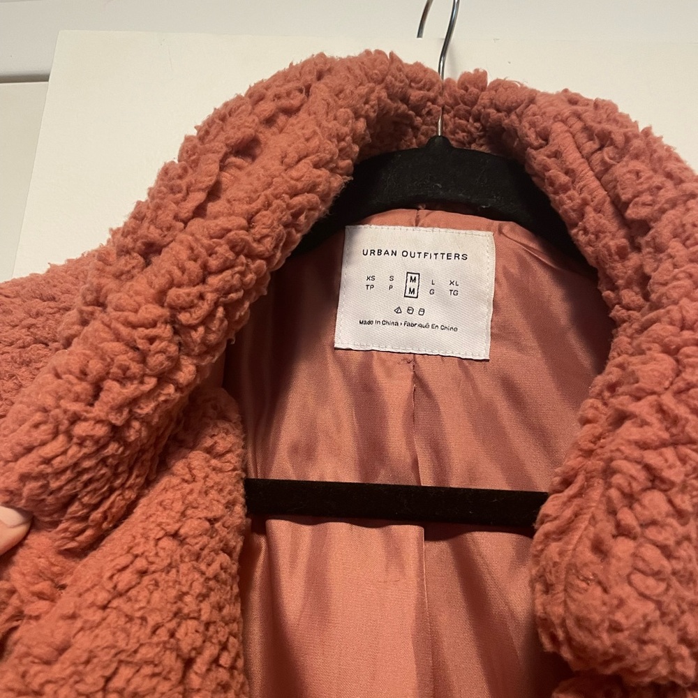 Pink Teddy Jacket - Picture 2 of 6